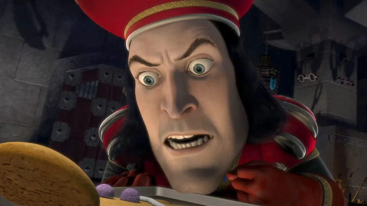 Shrek 1 - Muffin Man at 00:34 — Lord Farquaad