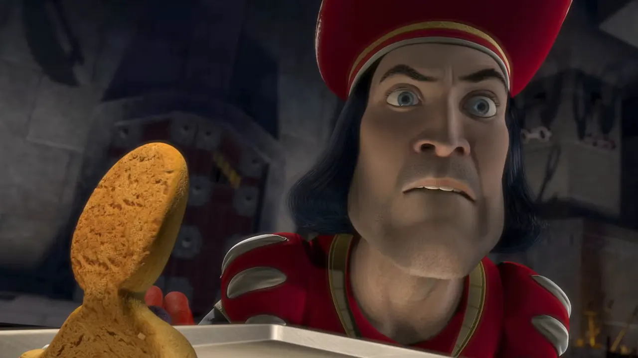Shrek 1 - Muffin Man at 01:07 — Lord Farquaad