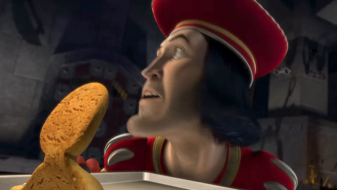 Shrek 1 - Muffin Man at 01:09 — Lord Farquaad