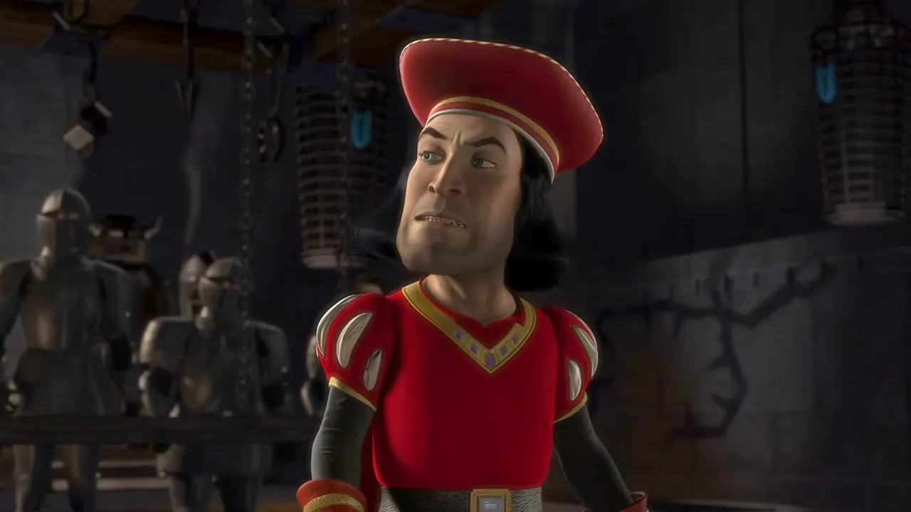 Shrek 1 - Muffin Man at 01:48 — Lord Farquaad