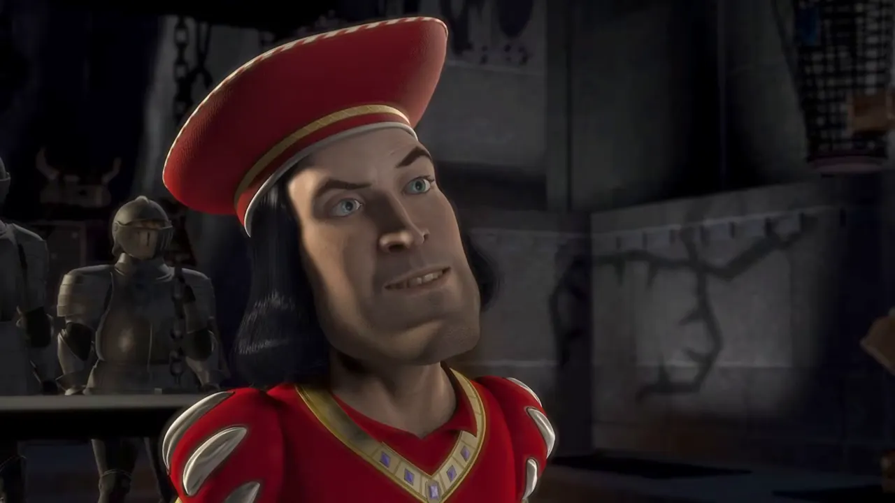 Shrek 1 - Muffin Man at 01:51 — Lord Farquaad
