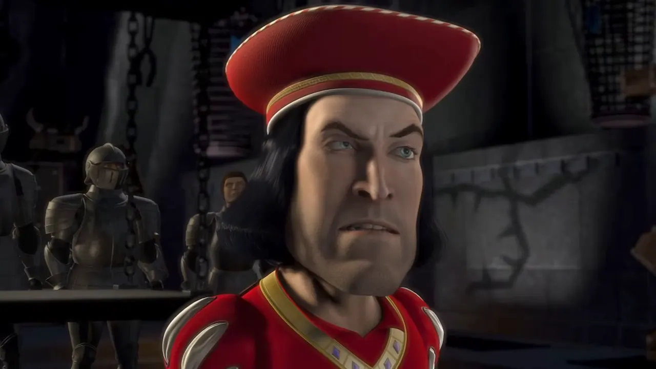 Shrek 1 - Muffin Man at 01:59 — Lord Farquaad