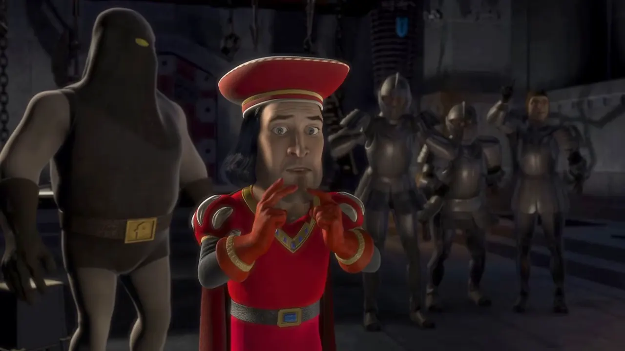 Shrek 1 - Muffin Man at 03:05 — Lord Farquaad