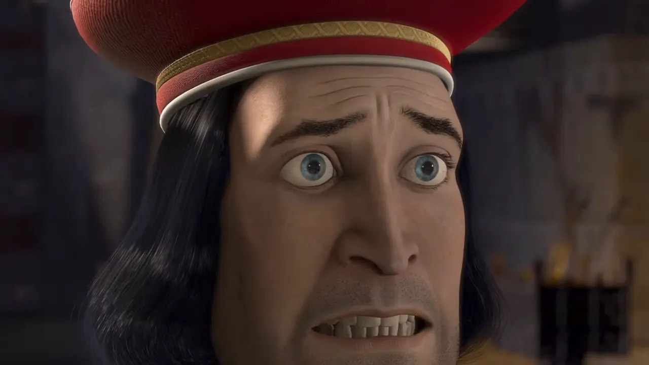 Shrek 1 - Muffin Man at 03:08 — Lord Farquaad