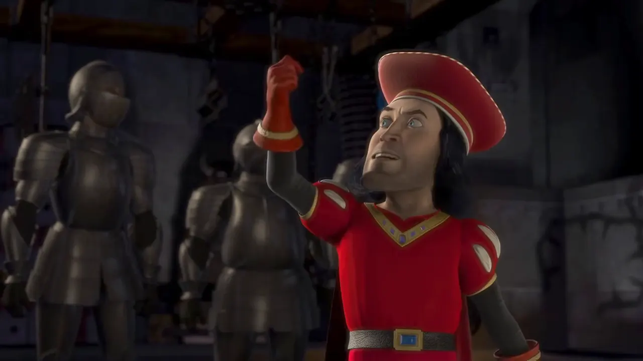 Shrek 1 - Muffin Man at 03:46 — Lord Farquaad