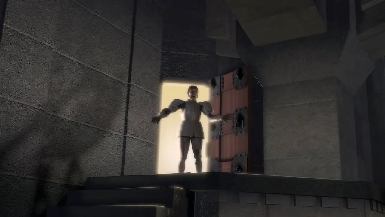 Shrek 1 - Muffin Man at 01:10 — Guard