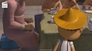 Shrek the Third Pinocchio tries to lie at 01:04 — Prince Charming