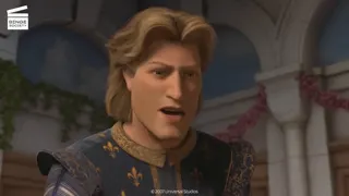 Shrek the Third Pinocchio tries to lie at 01:28 — Prince Charming