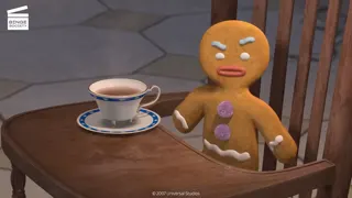Shrek the Third Pinocchio tries to lie at 00:23 — Gingy