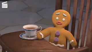 Shrek the Third Pinocchio tries to lie at 00:32 — Gingy