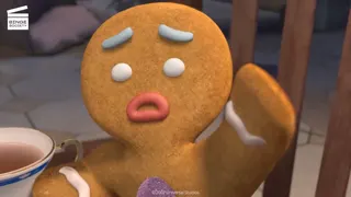 Shrek the Third Pinocchio tries to lie at 00:36 — Gingy