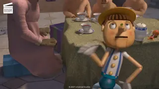 Shrek the Third Pinocchio tries to lie at 01:29 — Pinocchio