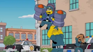 The Simpsons - Sky Police at 00:05 — Clancy Wiggum
