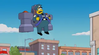 The Simpsons - Sky Police at 00:07 — Clancy Wiggum