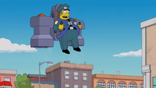 The Simpsons - Sky Police at 00:08 — Clancy Wiggum