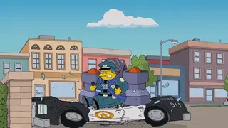 The Simpsons - Sky Police at 00:10 — Clancy Wiggum