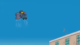 The Simpsons - Sky Police at 00:14 — Clancy Wiggum