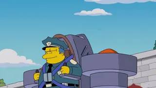 The Simpsons - Sky Police at 00:30 — Clancy Wiggum