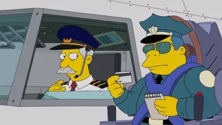The Simpsons - Sky Police at 00:40 — Clancy Wiggum