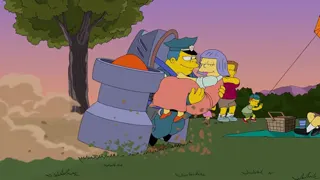 The Simpsons - Sky Police at 00:43 — Clancy Wiggum
