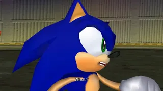 Sonic Adventure 2 — Sonic Meets Shadow at 00:02 — Sonic the Hedgehog