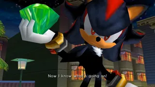 Sonic Adventure 2 — Sonic Meets Shadow at 00:21 — Sonic the Hedgehog