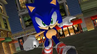 Sonic Adventure 2 — Sonic Meets Shadow at 00:31 — Sonic the Hedgehog