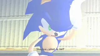 Sonic Adventure 2 — Sonic Meets Shadow at 01:05 — Sonic the Hedgehog