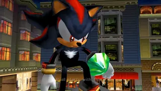 Sonic Adventure 2 — Sonic Meets Shadow at 00:08 — Shadow the Hedgehog