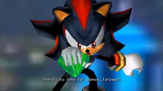 Sonic Adventure 2 — Sonic Meets Shadow at 01:01 — Shadow the Hedgehog