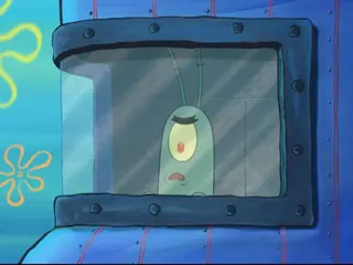 Spongebob - Someone Should Send You Floating Down The River Grandma at 00:17 — Plankton