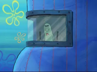 Spongebob - Someone Should Send You Floating Down The River Grandma at 00:54 — Plankton