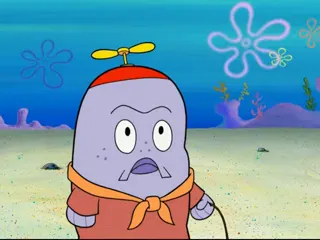 Spongebob - Someone Should Send You Floating Down The River Grandma at 00:10 — Little Boy