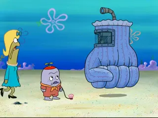 Spongebob - Someone Should Send You Floating Down The River Grandma at 00:27 — Mom