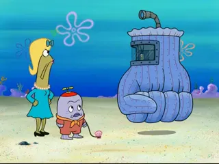 Spongebob - Someone Should Send You Floating Down The River Grandma at 00:30 — Mom