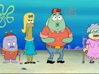 Spongebob - Someone Should Send You Floating Down The River Grandma at 00:43 — Grandma