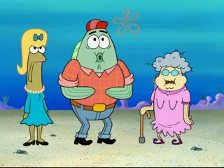 Spongebob - Someone Should Send You Floating Down The River Grandma at 00:53 — Grandma