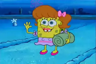 Spongebob Girly teengirl at 00:05 — Girly Teengirl
