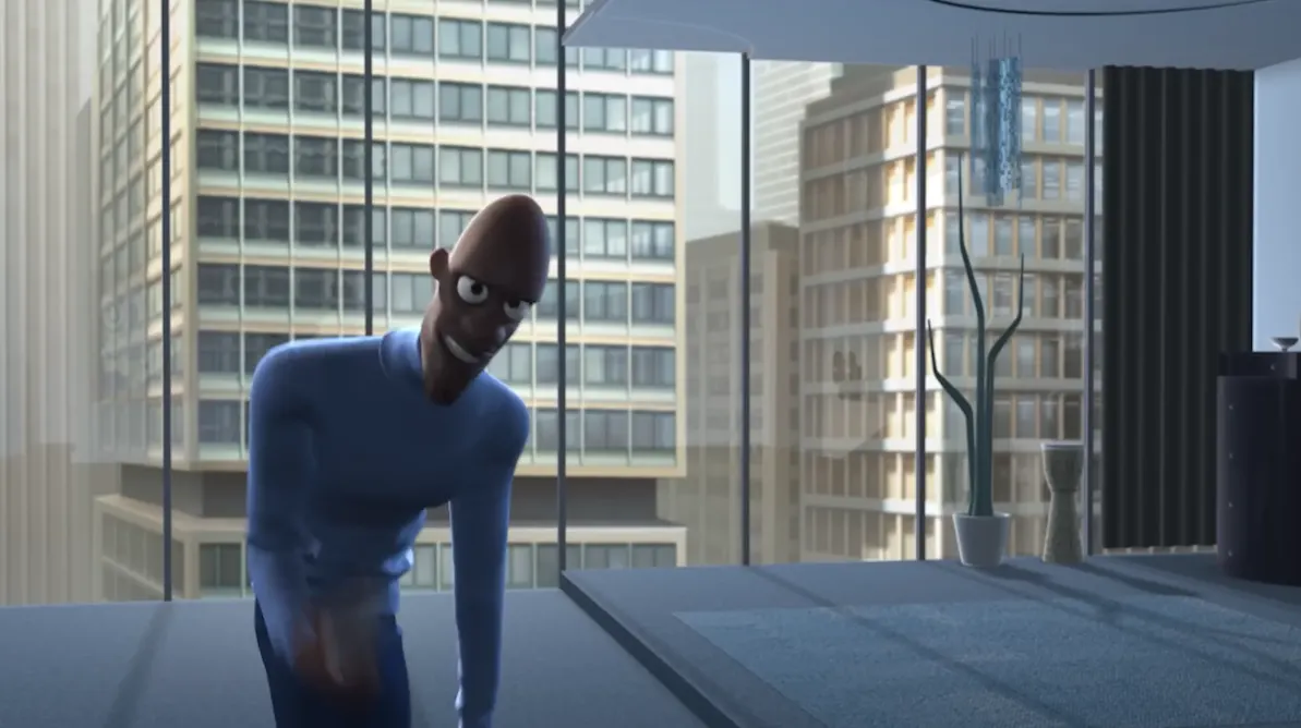 The Incredibles - Where Is My Super Suit? at 00:13 — Frozone