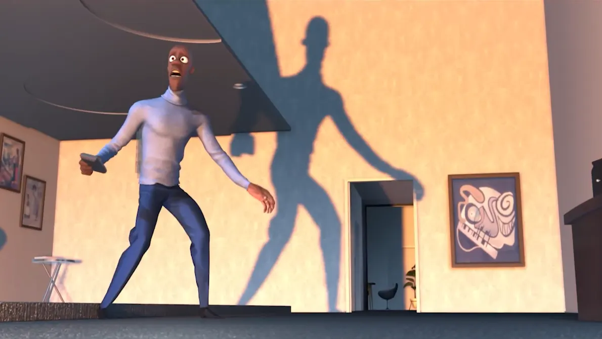 The Incredibles - Where Is My Super Suit? at 00:19 — Frozone