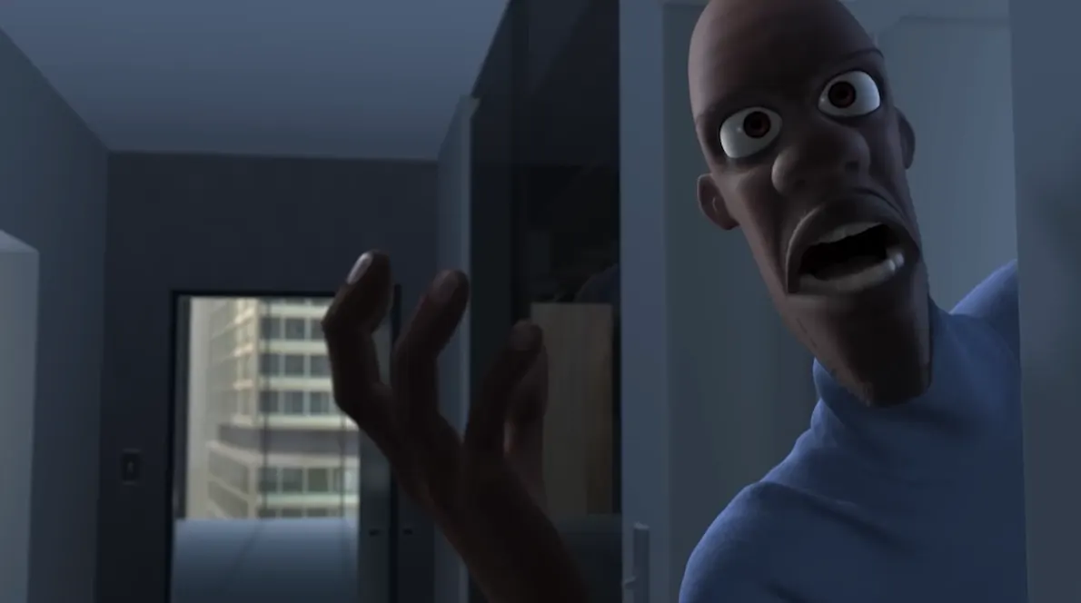The Incredibles - Where Is My Super Suit? at 00:32 — Frozone