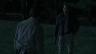 TWD - Shane & Rick Standoff at 00:49 — Shane