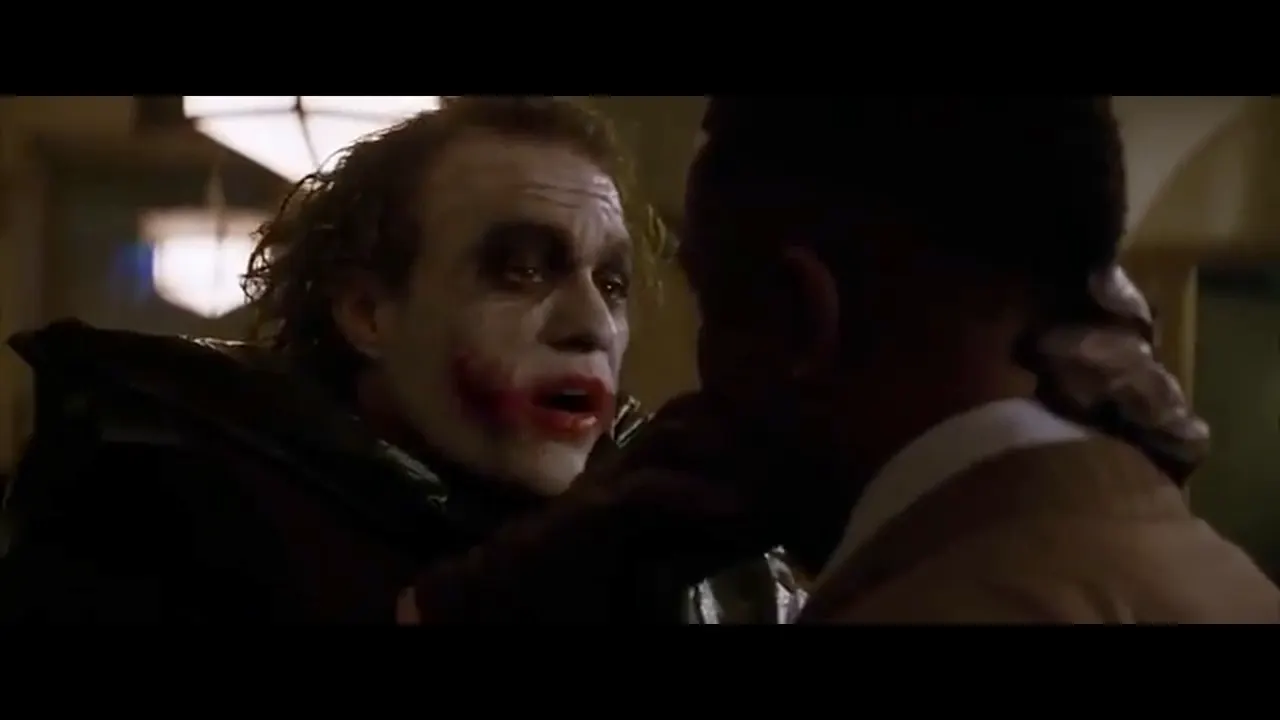 Wanna know how I got these scars at 00:05 — Joker