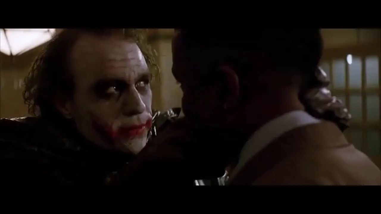 Wanna know how I got these scars at 00:32 — Joker