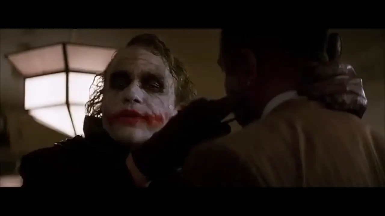 Wanna know how I got these scars at 00:58 — Joker