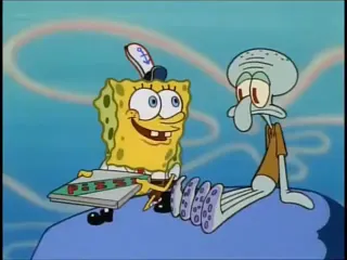 SpongeBob - Where's My Drink? at 00:02 — SpongeBob