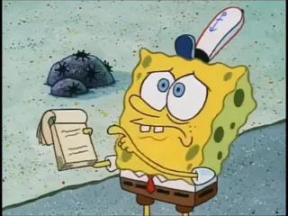 SpongeBob - Where's My Drink? at 00:25 — SpongeBob