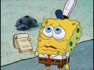 SpongeBob - Where's My Drink? at 00:31 — SpongeBob