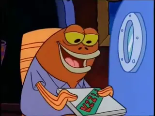 SpongeBob - Where's My Drink? at 00:13 — Customer