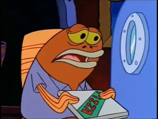 SpongeBob - Where's My Drink? at 00:19 — Customer